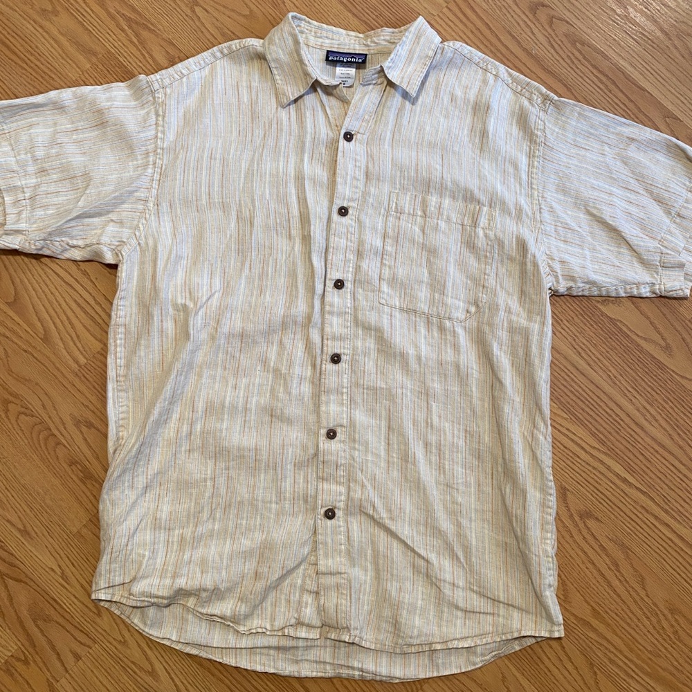 Patagonia Men’s Hemp Short Sleeve Button Down